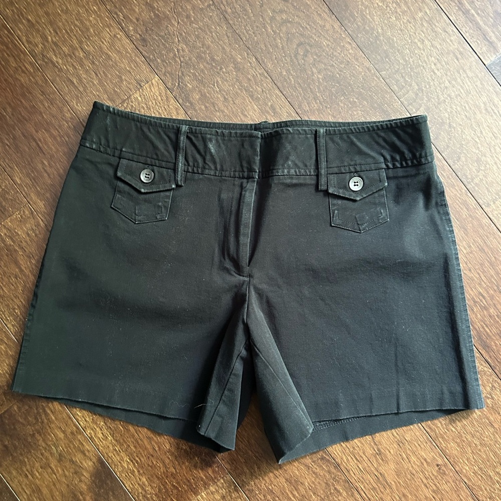 Express Black Cargo Shorts with Tailored Design